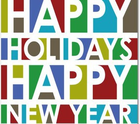 Happy Holidays and a Happy New Year!